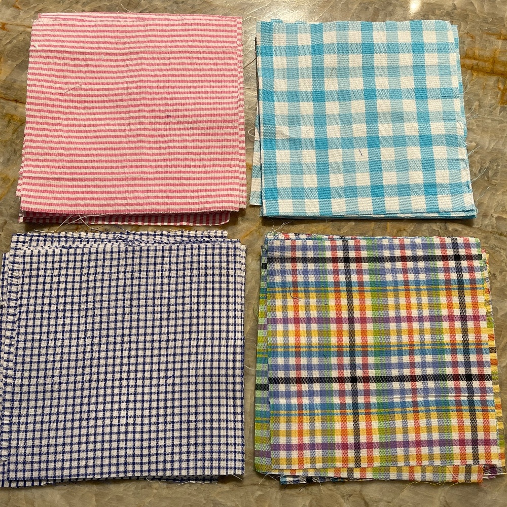 40 Precut 5" Quilt Squares Assorted Fabric Charm Pack